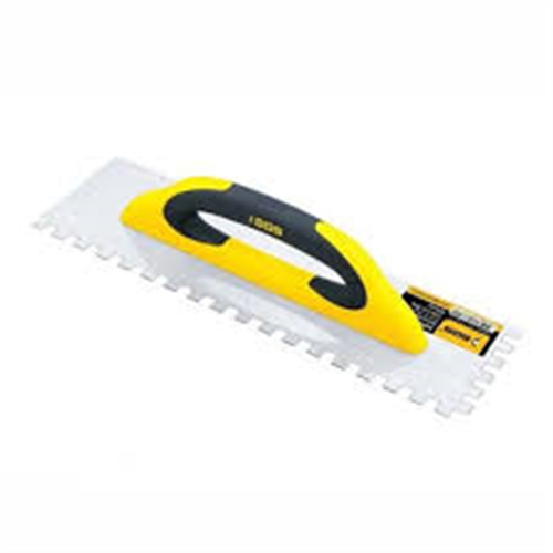 SGS SERAMİK MALASI KAUÇUK SAPLI 10x10 DİŞ 40 CM (KAPALI SAP)